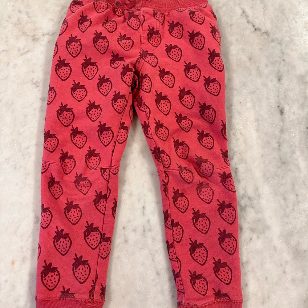 Tea Collection strawberry joggers